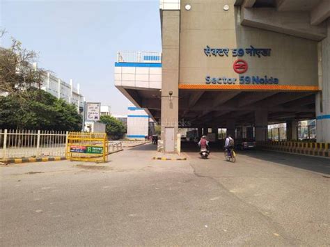 Noida Sector 59 metro station .